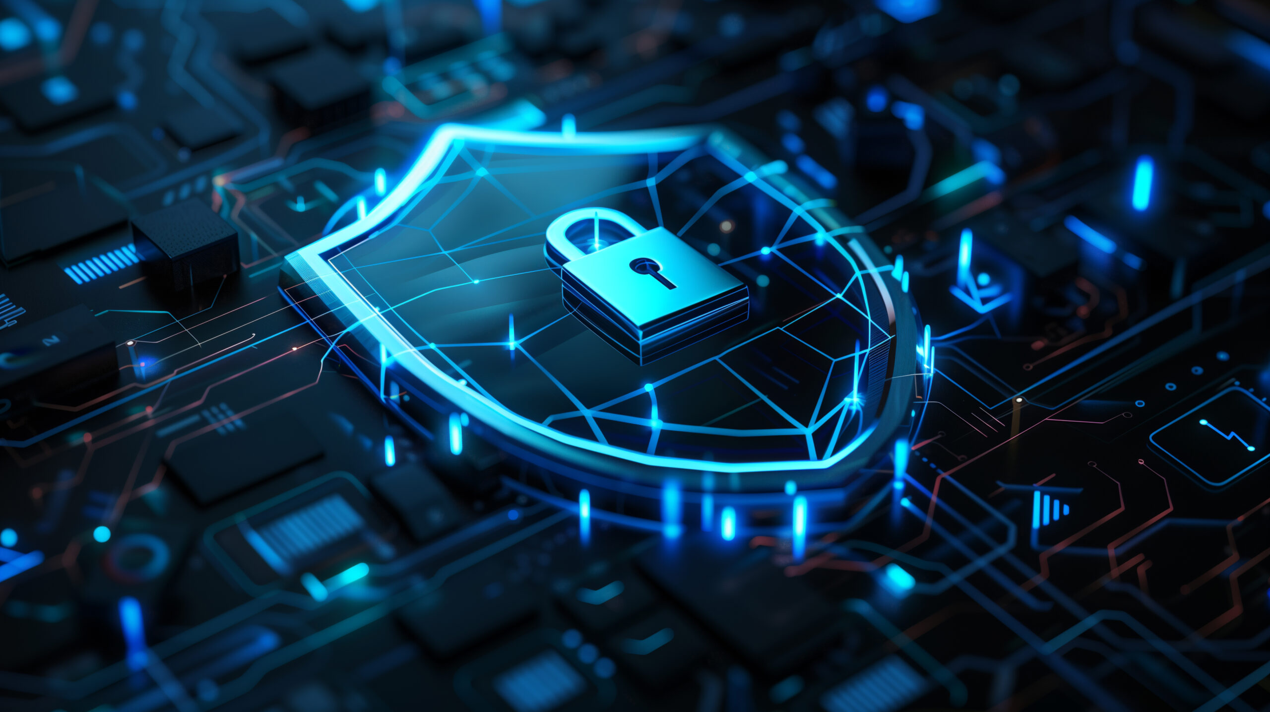 Cybersecurity Shield Graphics